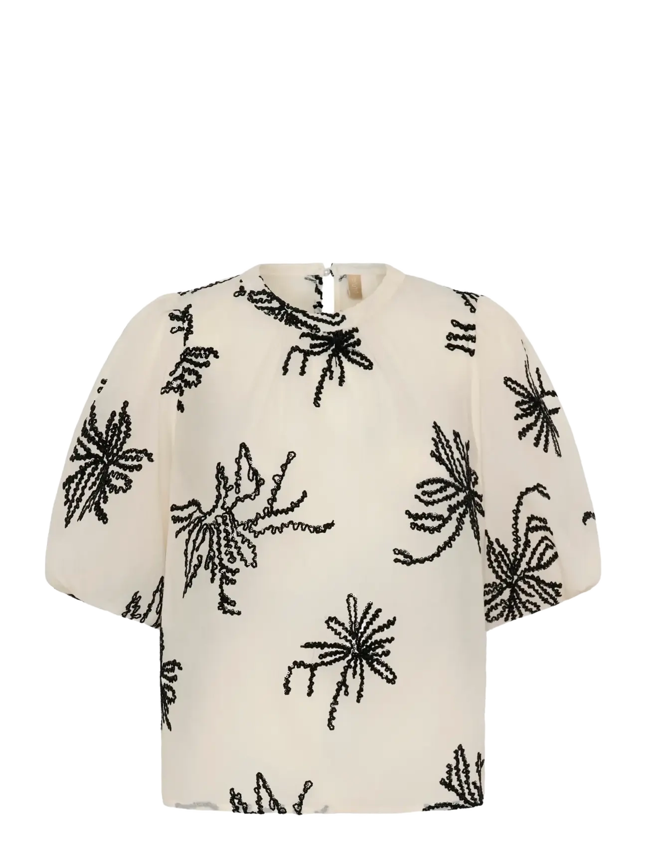 Culture CUbisera Blouse - Mode trends - OYSTER GRAY / cream