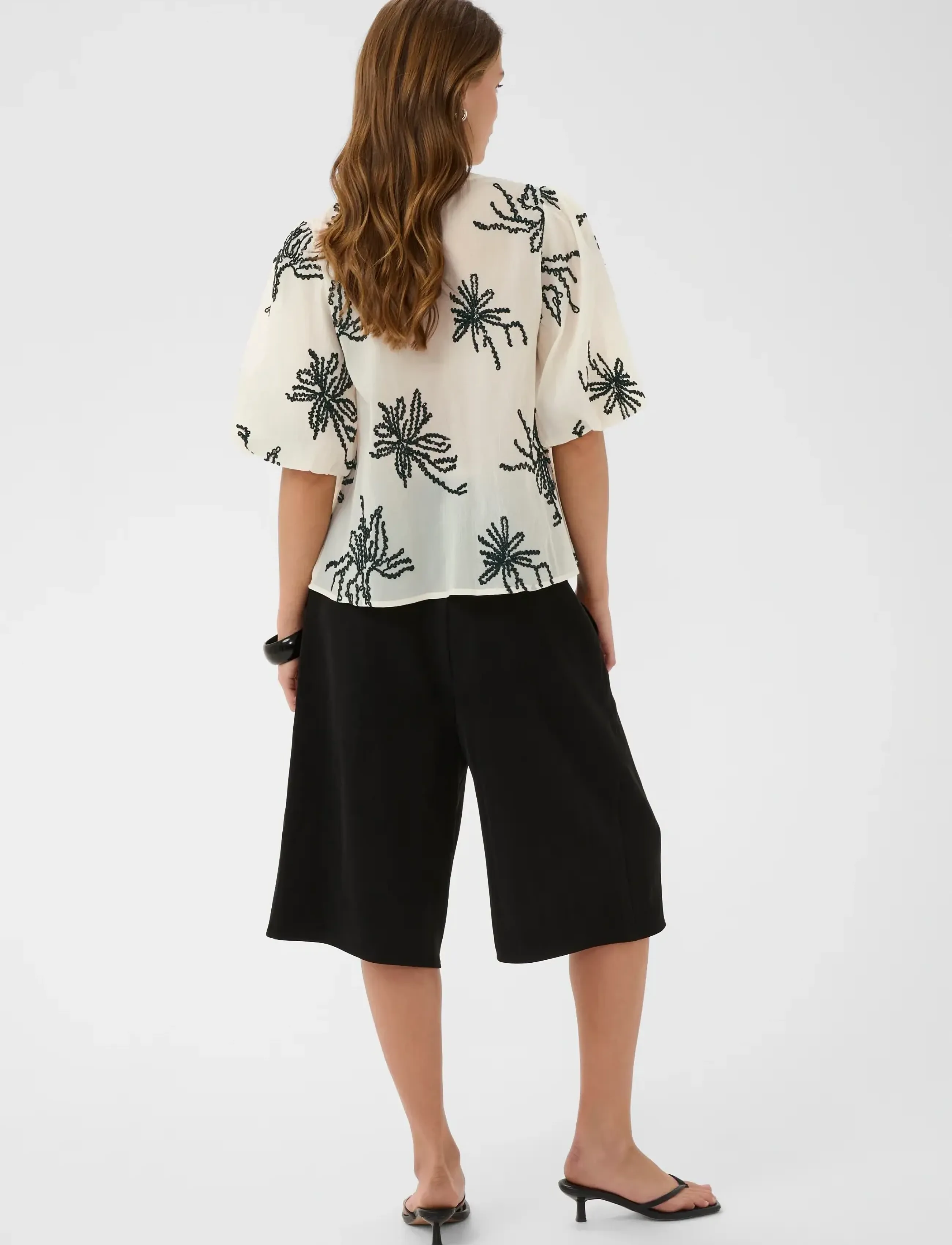 Culture - CUbisera Blouse - kurzämlige blusen - oyster gray - 4