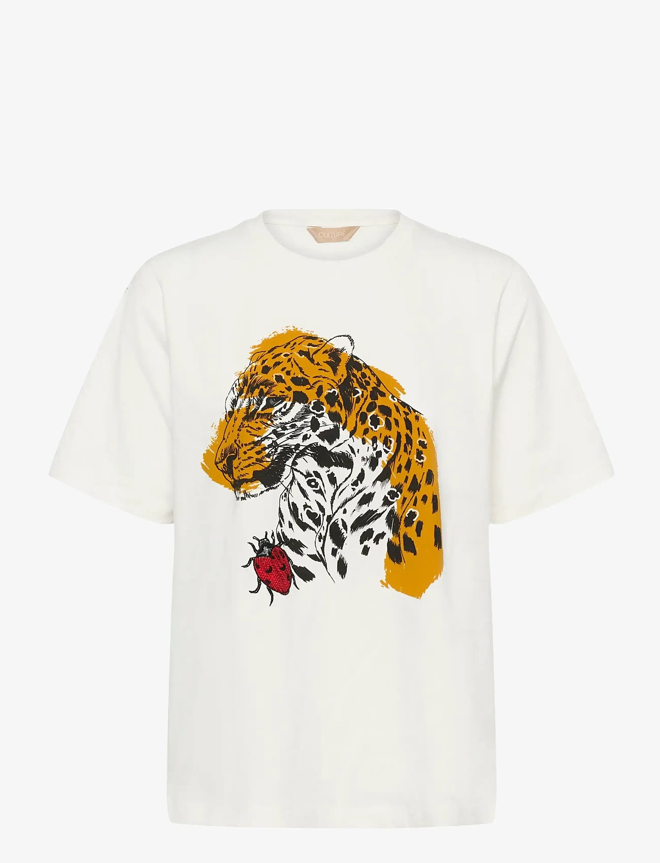 Culture - CUleola Gith T-Shirt - t-shirts - spring gardenia - 1