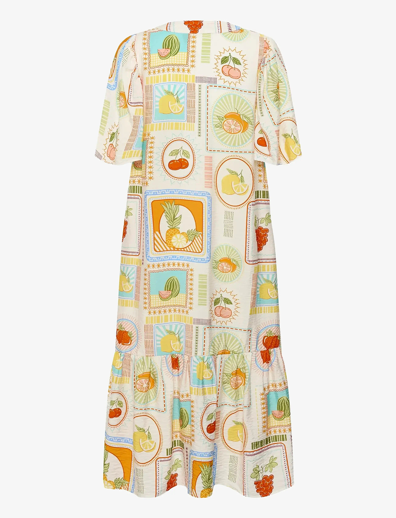 Culture - CUorange Dress - summer dresses - orange fruits - 2