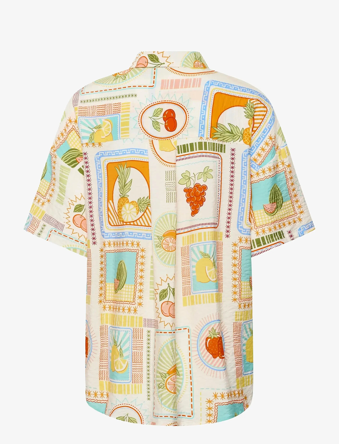 Culture - CUorange Shirt - kortærmede skjorter - orange fruits - 2