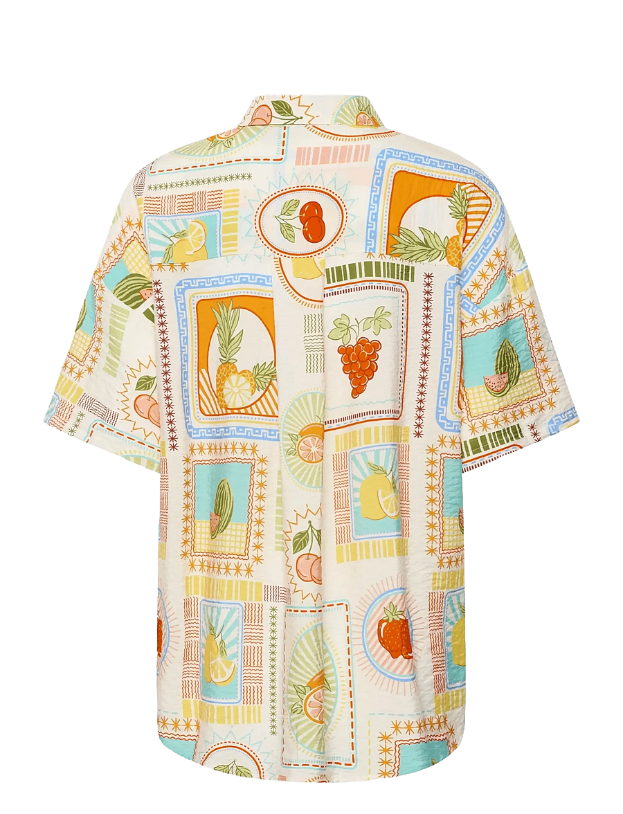 Culture - CUorange Shirt - chemises à manches courtes - orange fruits - 2