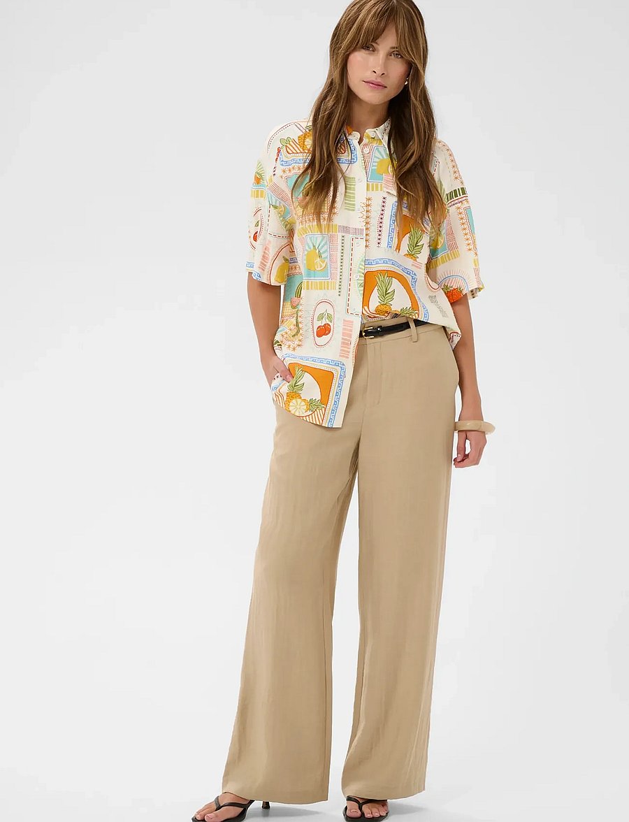 Culture - CUorange Shirt - chemises à manches courtes - orange fruits - 3
