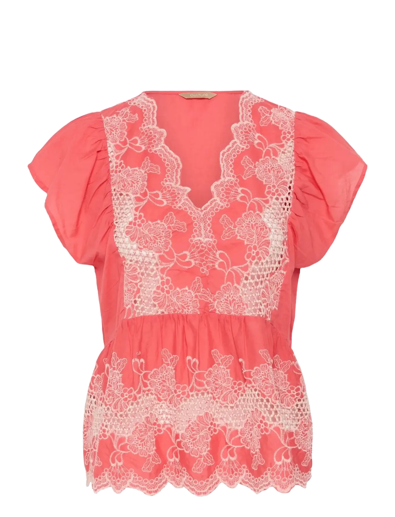 CULTURE Cudenio Bluse Coral - S - Damen