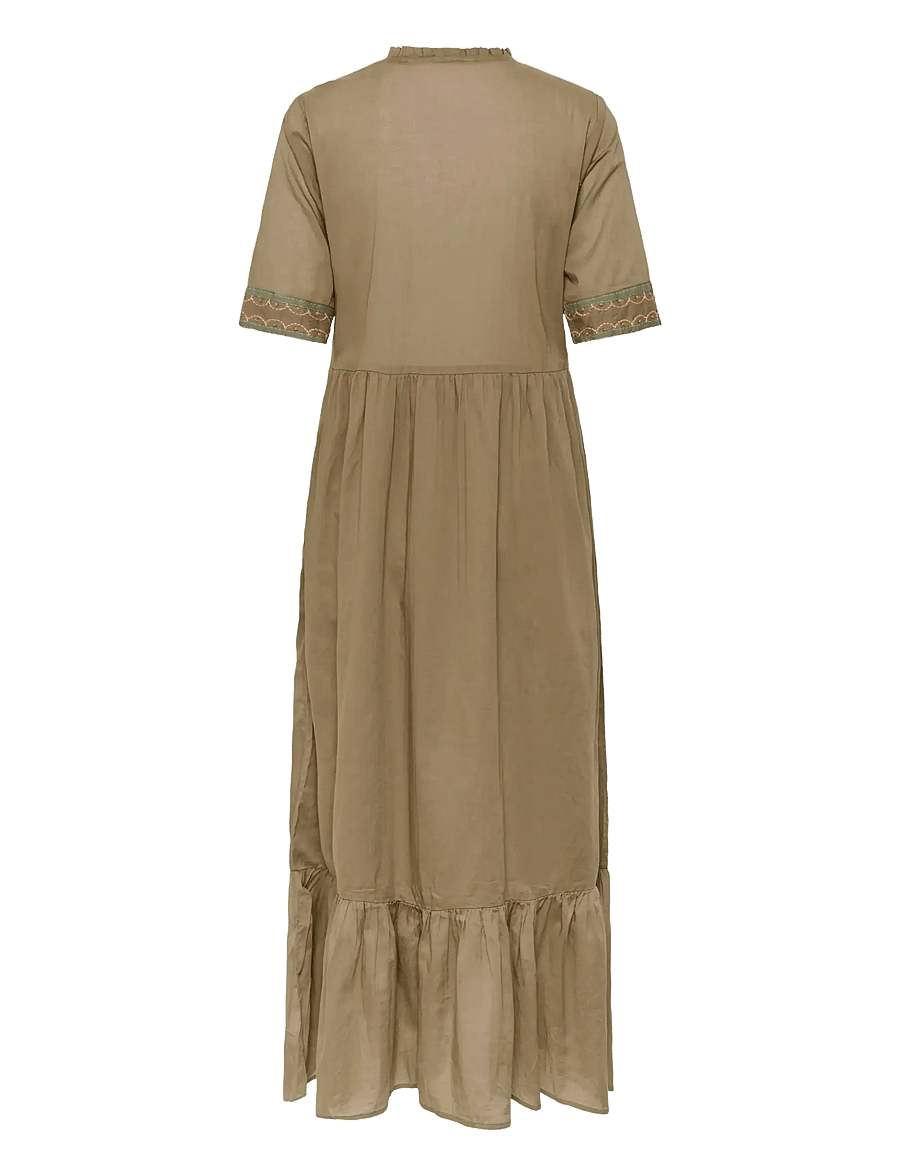 Culture - CUlucinda Dress - suvekleidid - dusky green - 2