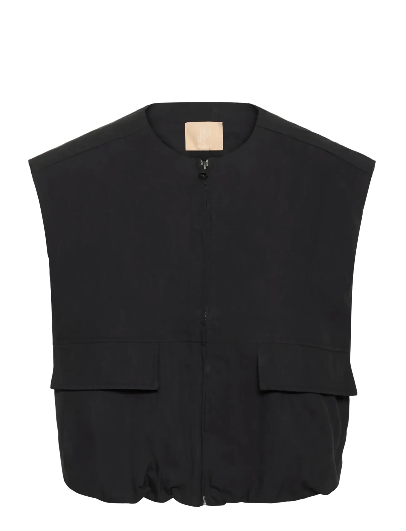 Culture CUcornelie Waistcoat - Vests - BLACK / black