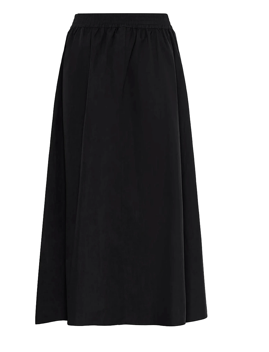 Culture - CUcornelie Skirt - midiseelikud - black - 2