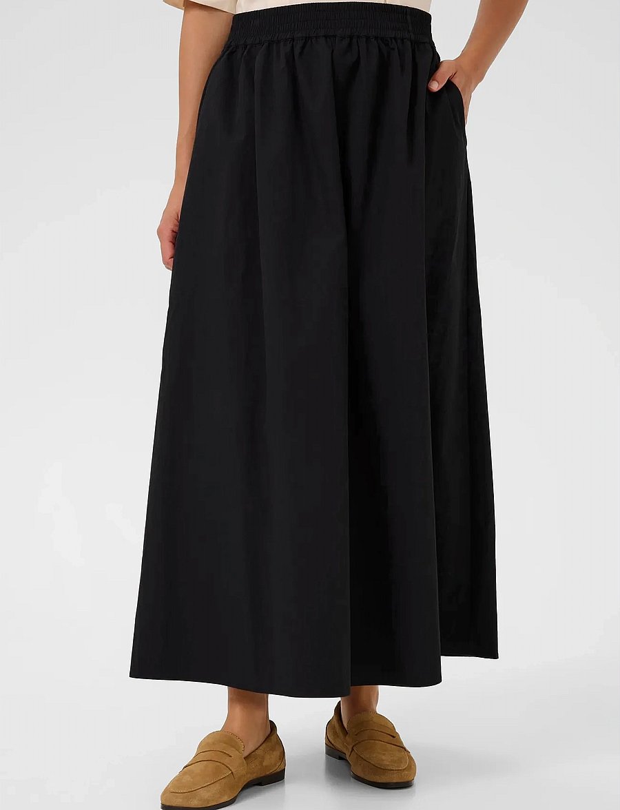Culture - CUcornelie Skirt - midiseelikud - black - 0
