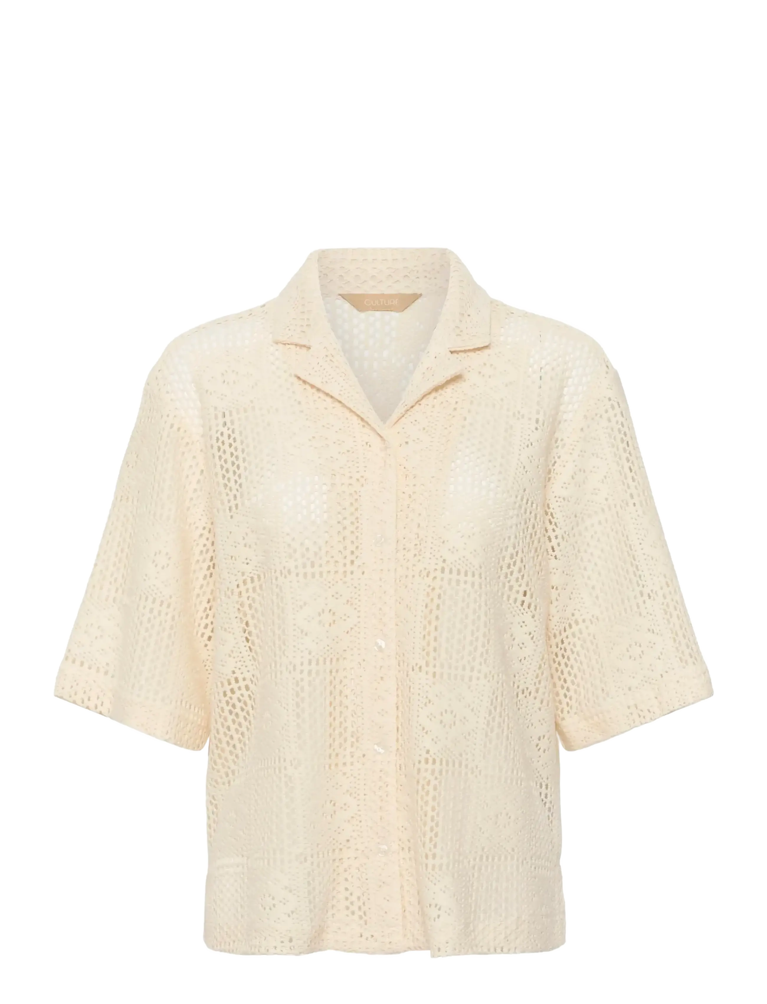 Culture CUconsta Shirt - Voir tout - WHITECAP / cream