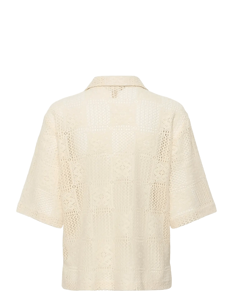 Culture - CUconsta Shirt - kortærmede skjorter - whitecap - 2