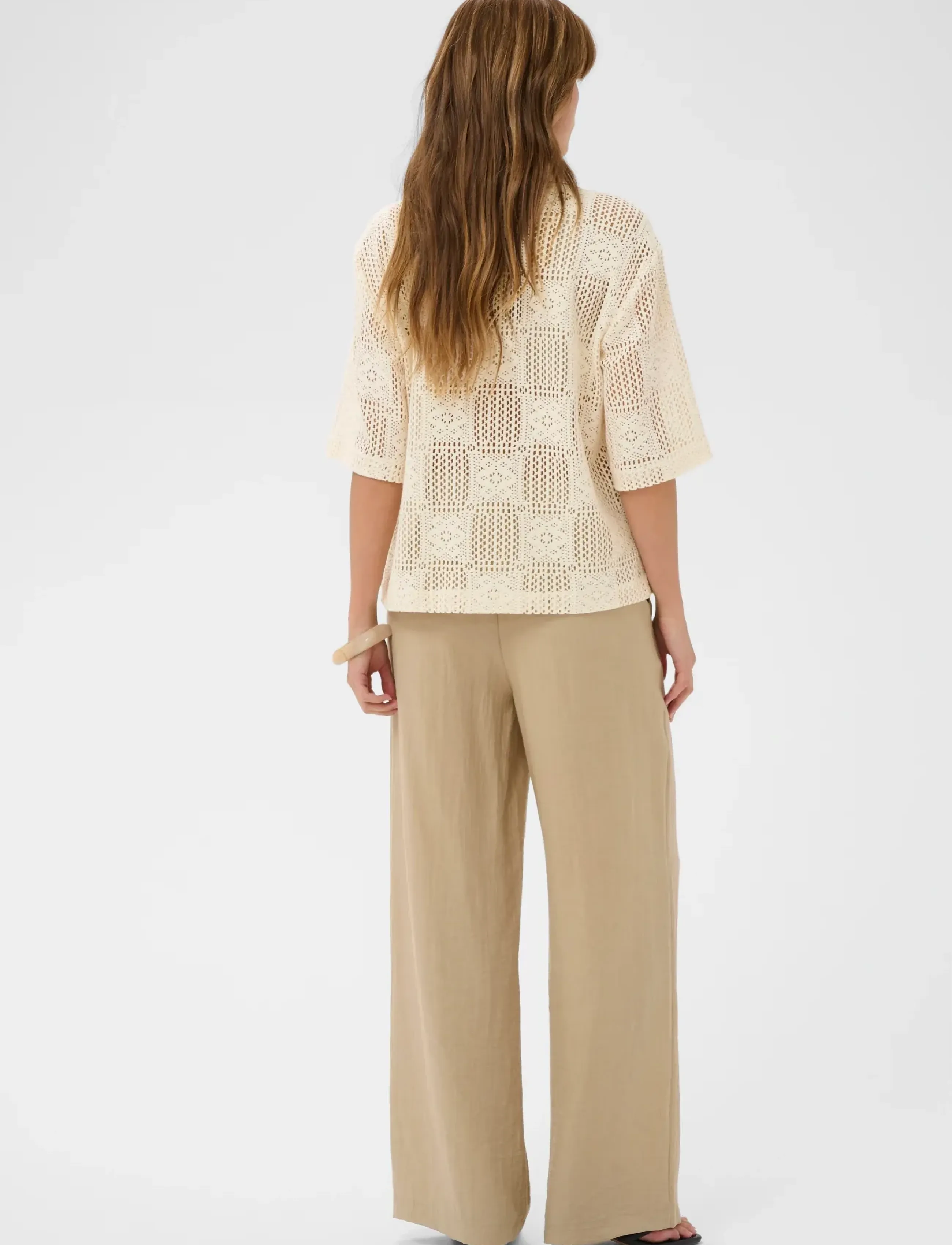 Culture - CUconsta Shirt - kortærmede skjorter - whitecap - 4