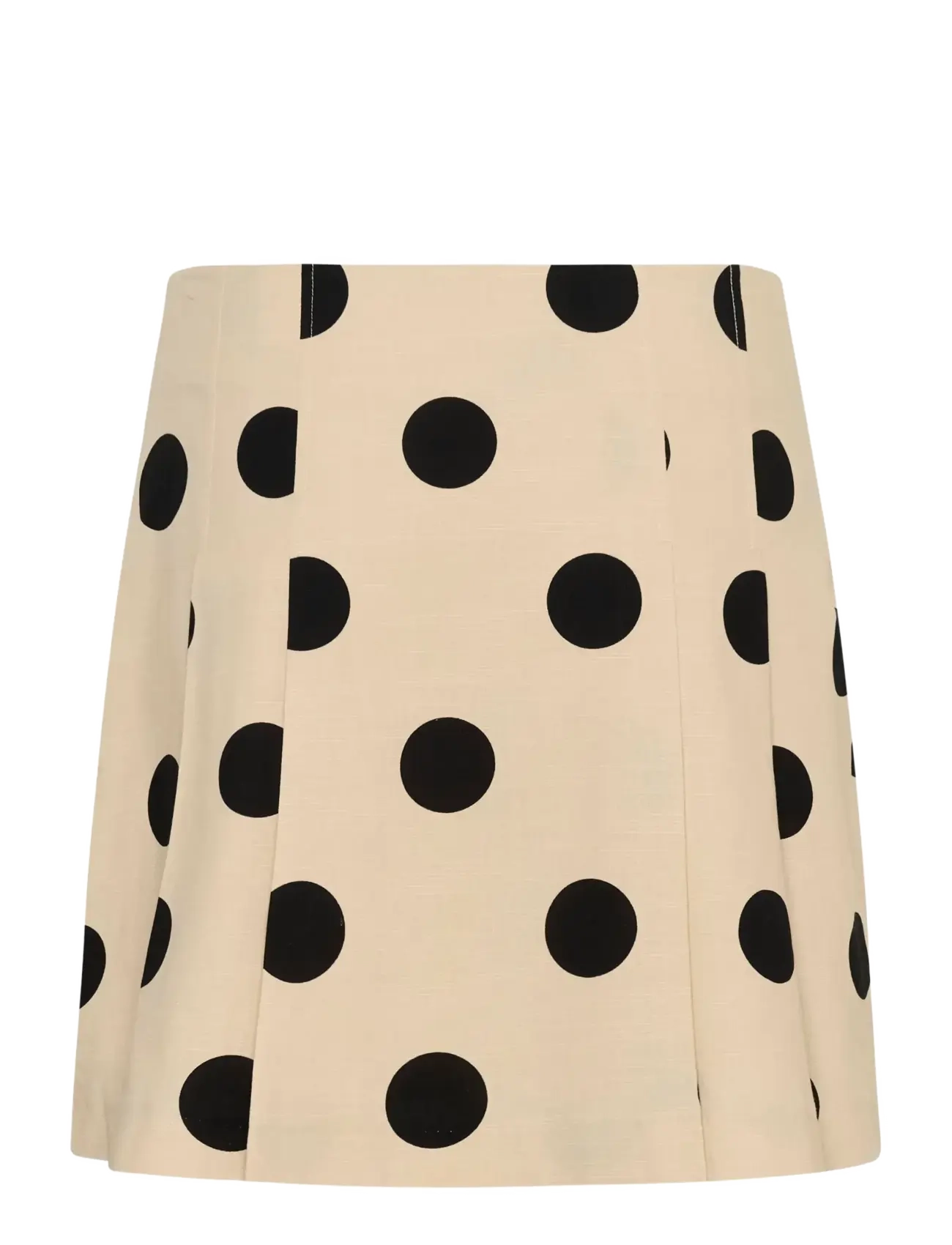 Culture - CUtika mini skirt - kurze röcke - whitecap/black dot - 2