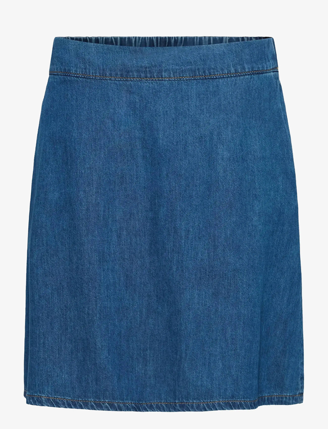 Culture - CUnua Arpa Skirt - jeanskjolar - dark blue wash - 1