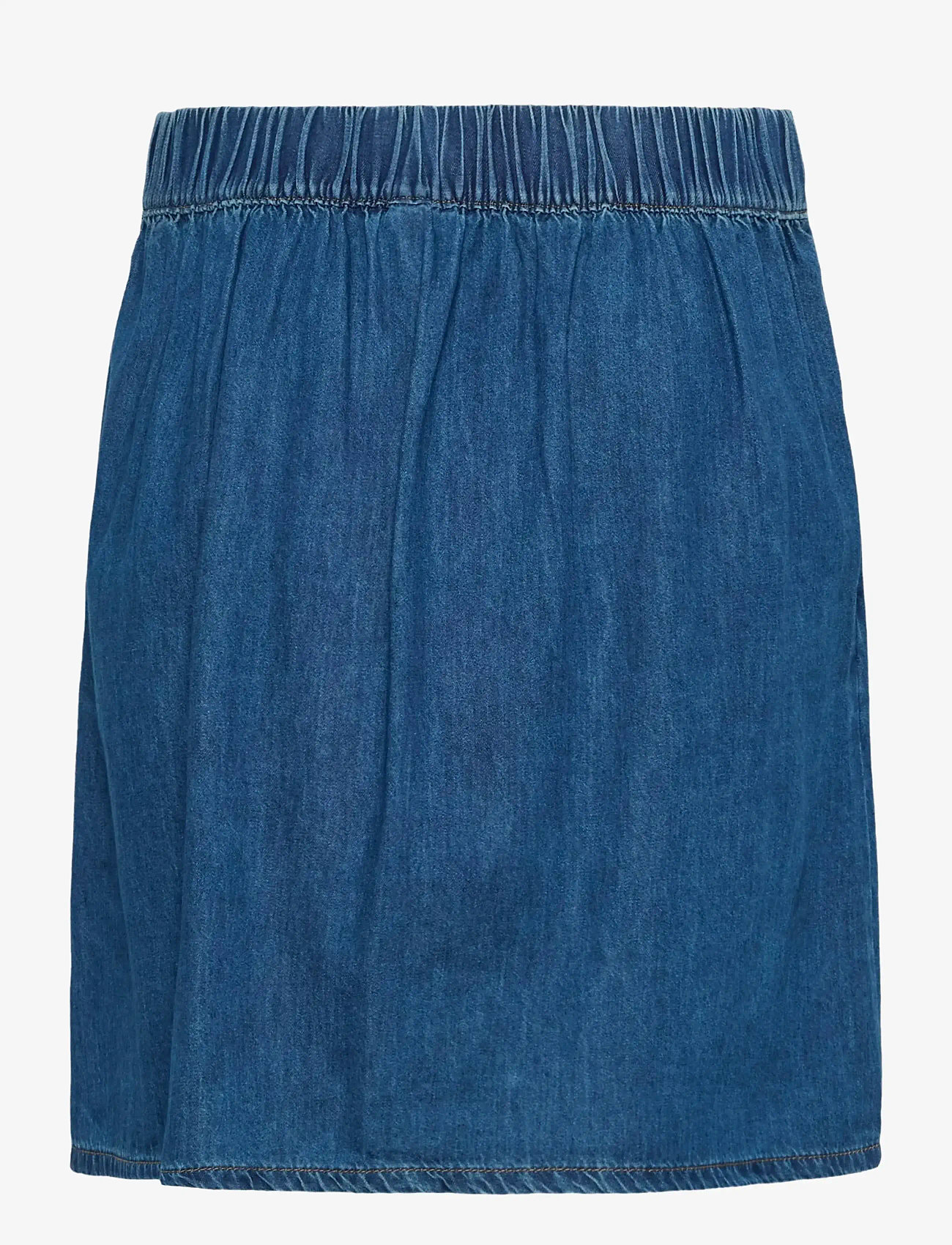 Culture - CUnua Arpa Skirt - jeanskjolar - dark blue wash - 2