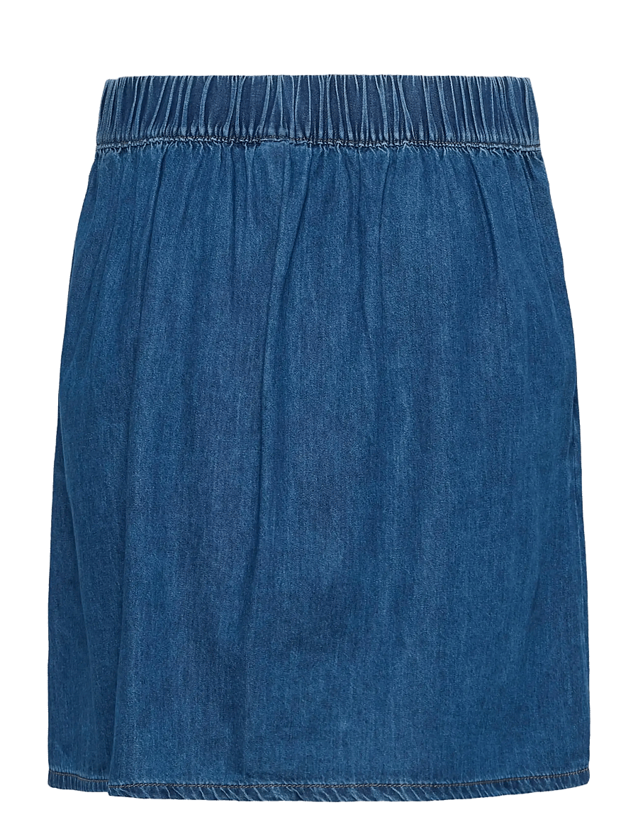 Culture - CUnua Arpa Skirt - jeansröcke - dark blue wash - 2