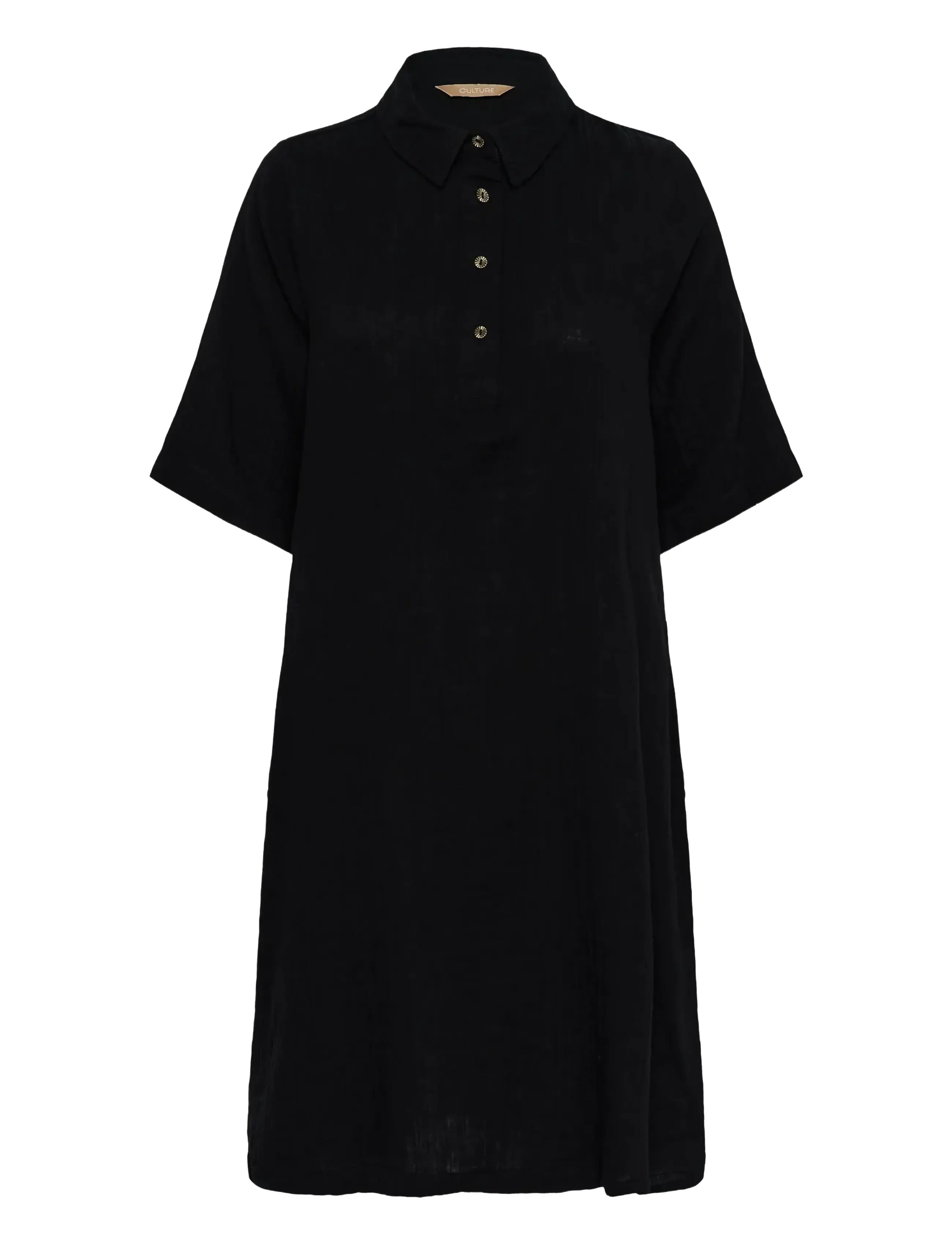 CULTURE Cutala Elina Kurz Kleid Schwarz - XS - Damen