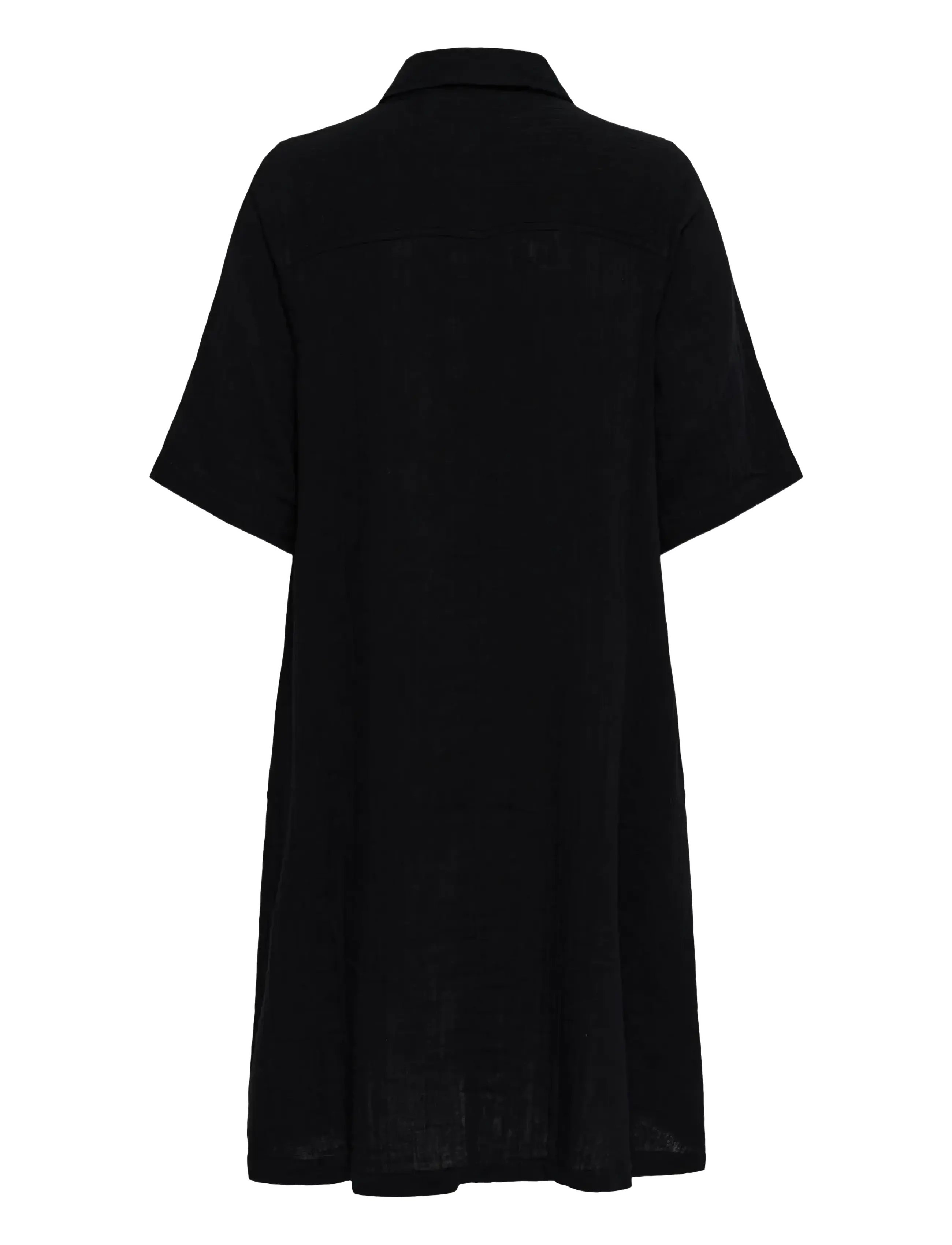 Culture - CUtala Elina Short Dress - särkkleidid - black - 2