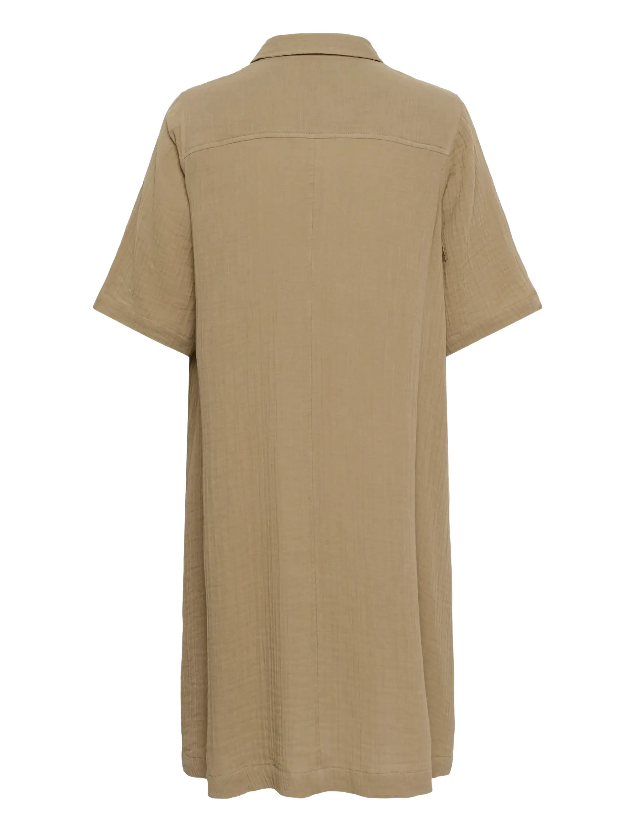Culture - CUtala Elina Short Dress - shirt dresses - dune - 2