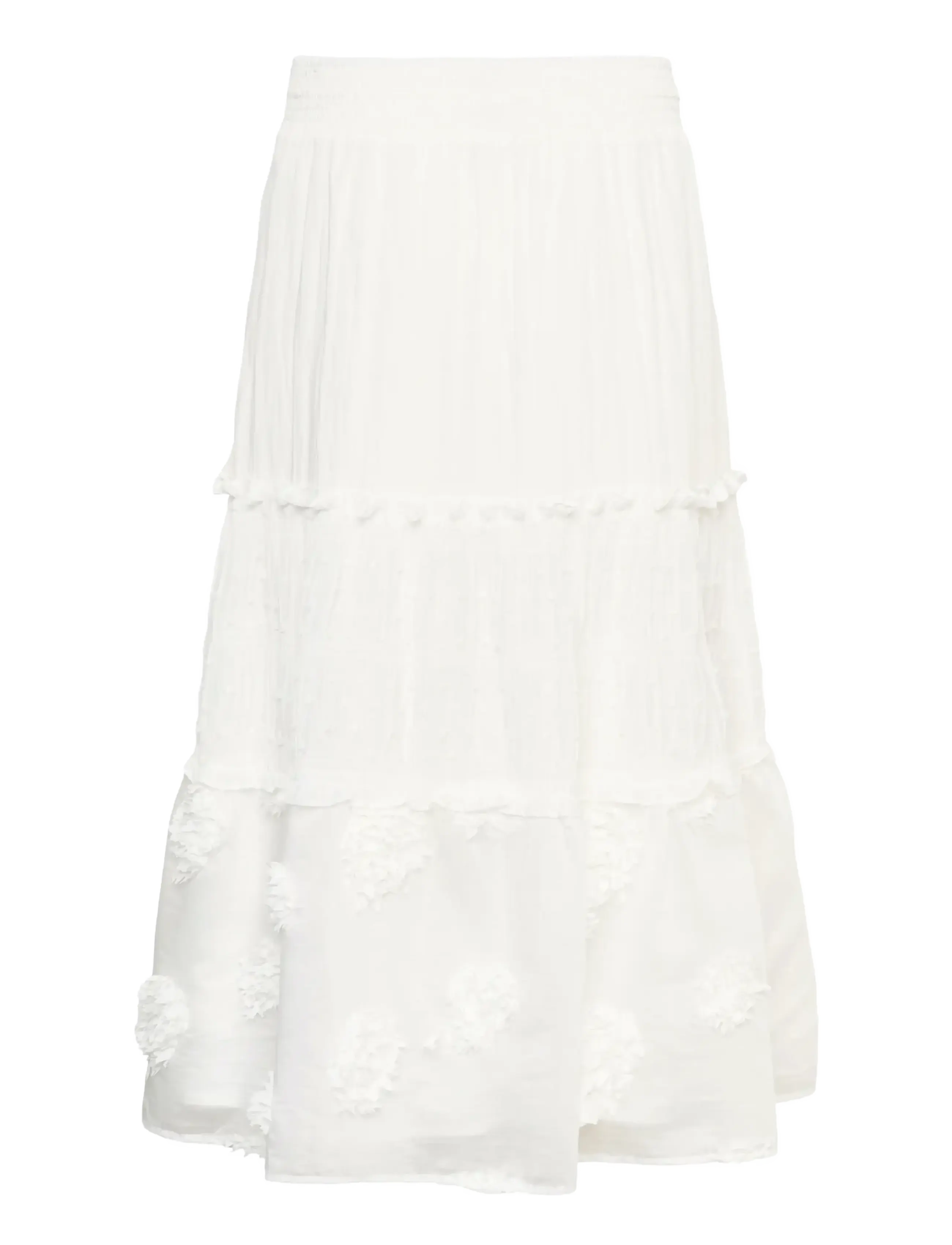 Culture - CUdeena Skirt - maksiseelikud - spring gardenia - 2