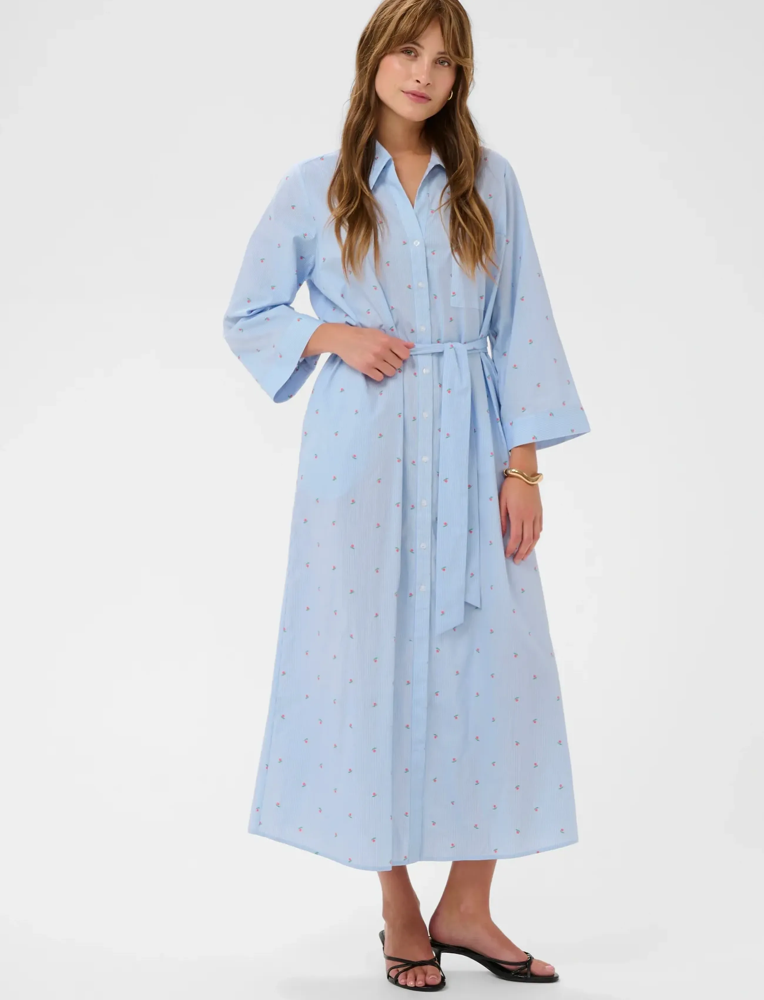 Culture CUannille Dress - Inspiration - BLUE/WHITE STRIPE / blue