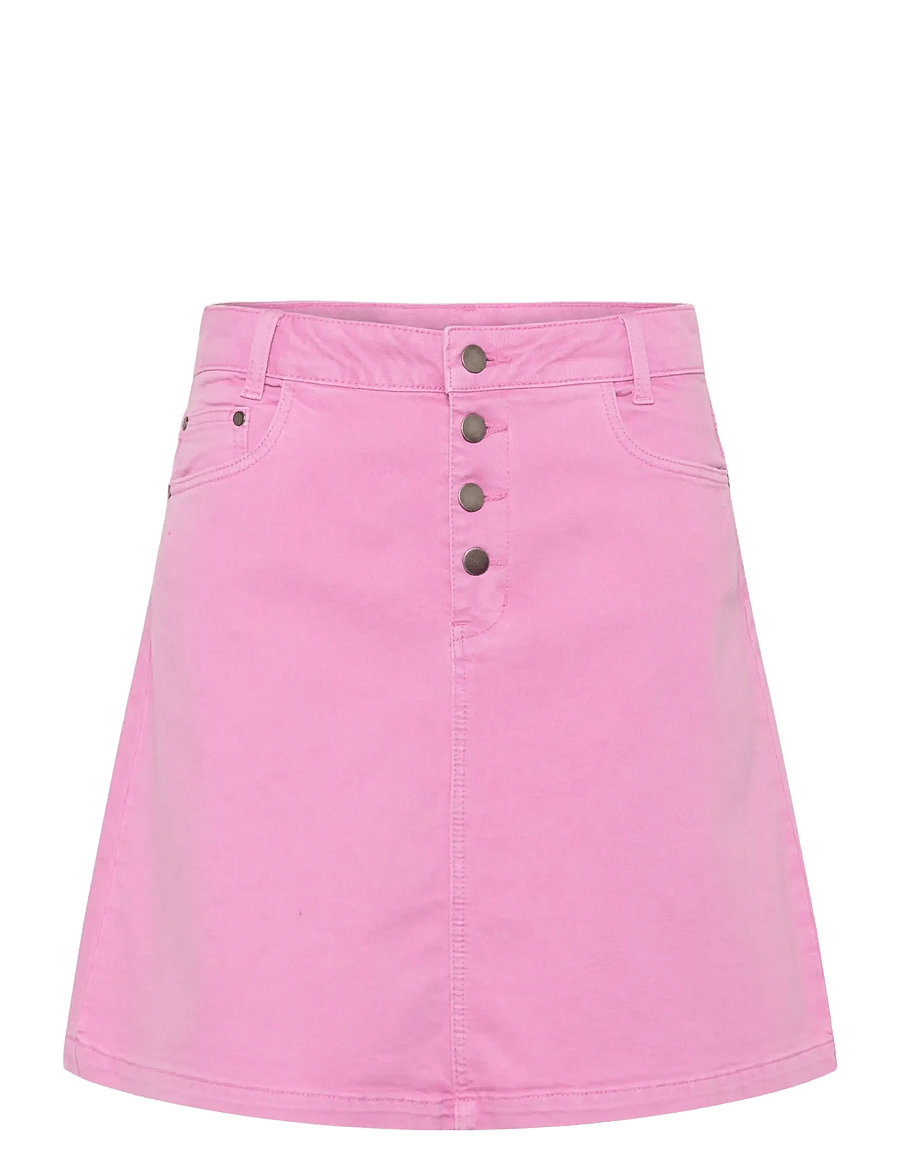 Culture - CUbrinnie Short Skirt - jeansröcke - begonia pink wash - 1