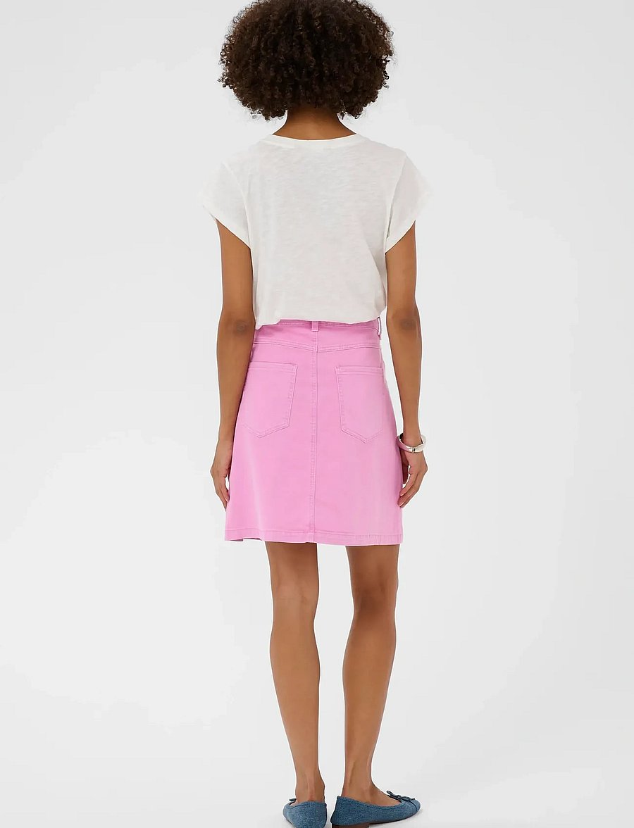 Culture - CUbrinnie Short Skirt - jeansröcke - begonia pink wash - 4