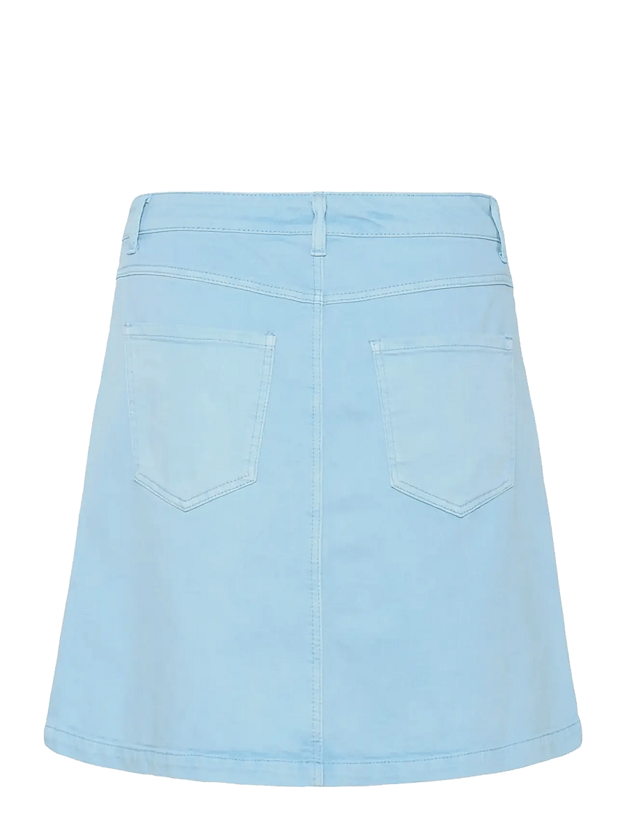 Culture - CUbrinnie Short Skirt - jeansröcke - powder blue wash - 2