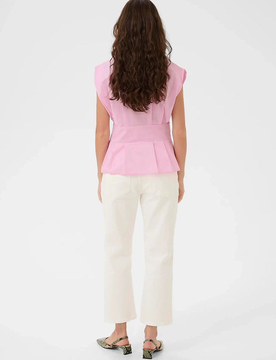 Culture - CUmalue Antoinett Blouse - Ärmellose blusen - lilac sachet - 4