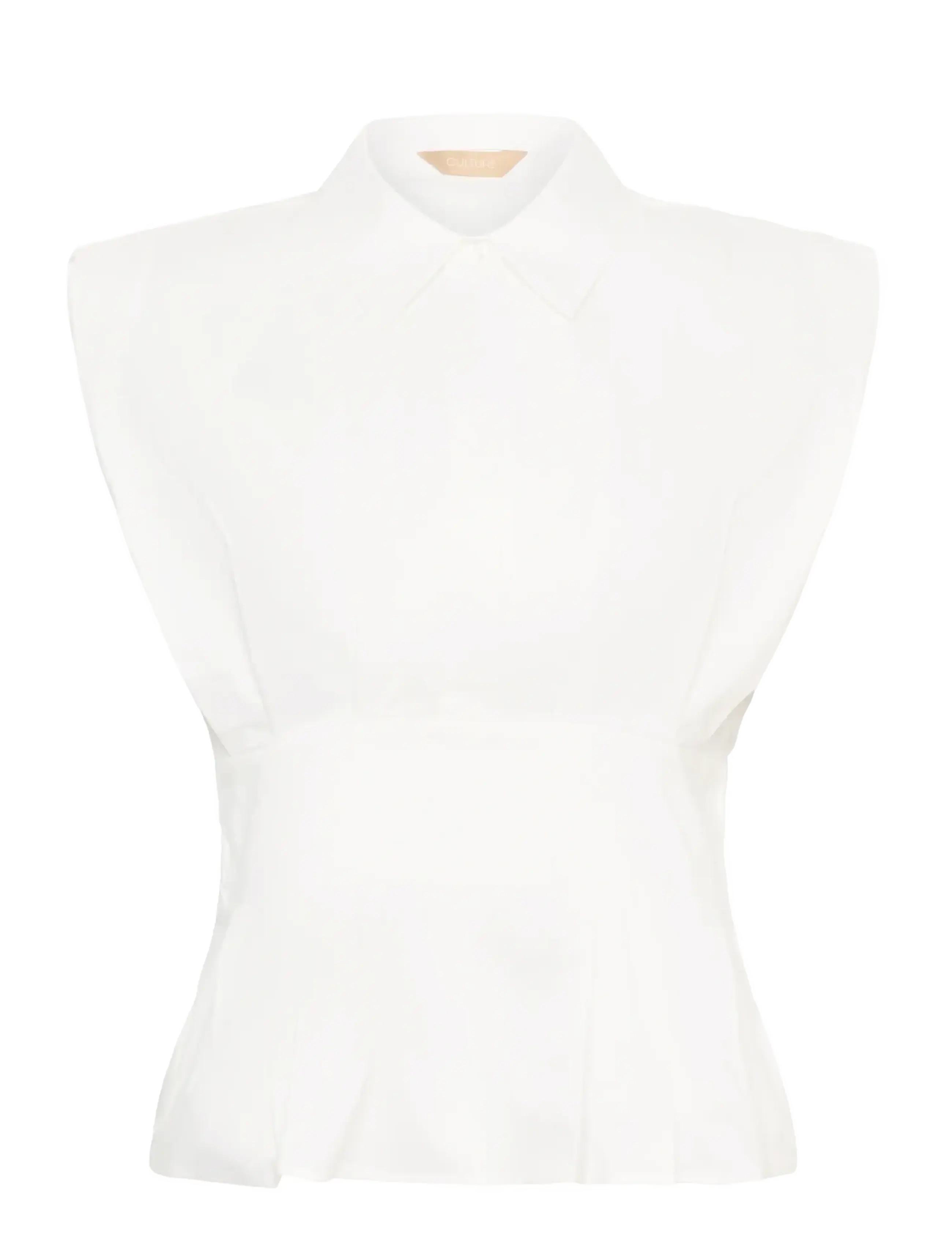 CULTURE Cumalue Antoinett Bluse Weiß - M - Damen