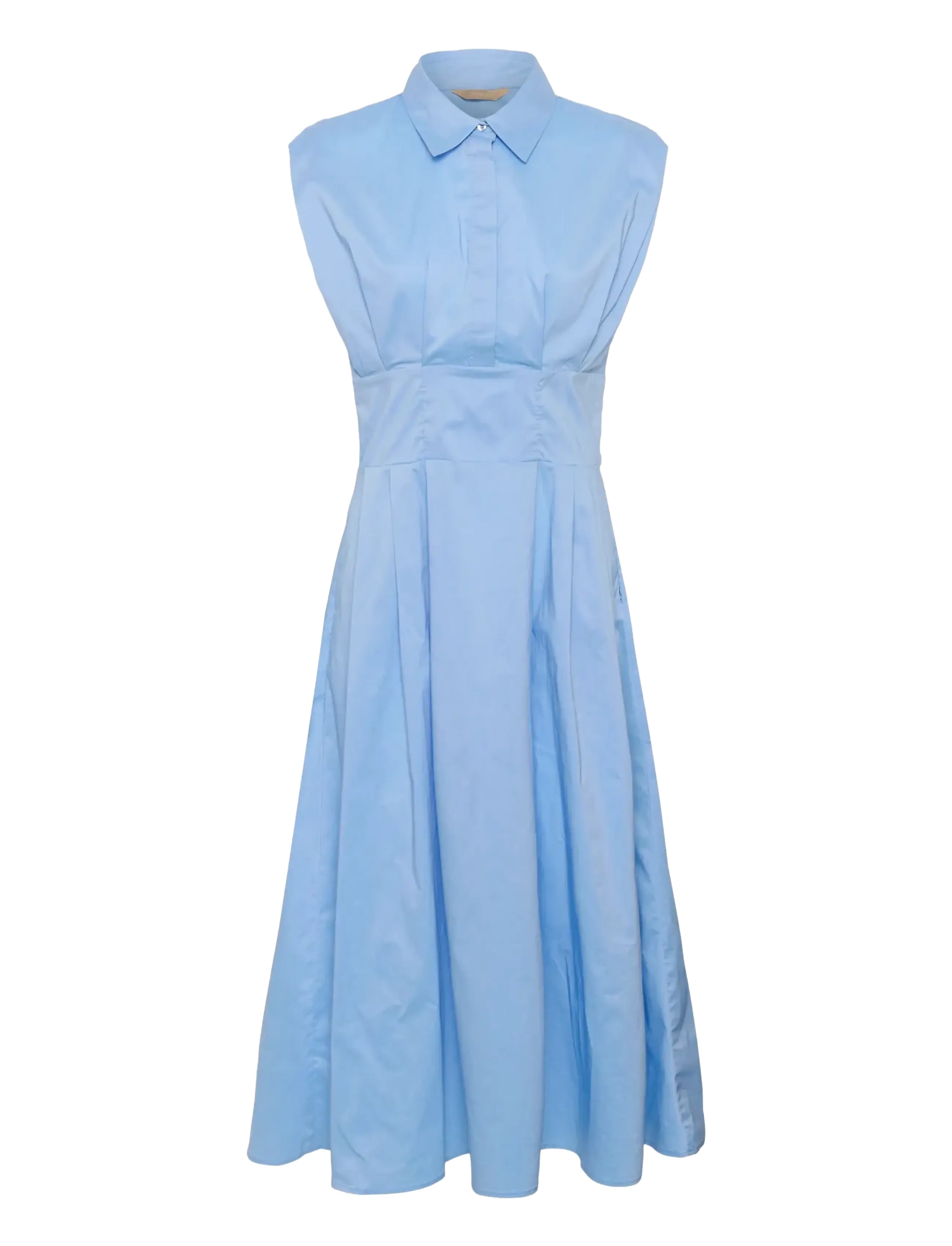 CULTURE Cumalue Antoinett Long Kleid Blau - XXL - Damen