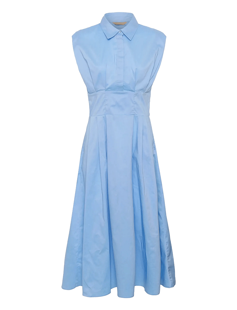 Culture - CUmalue Antoinett Long Dress - shirt dresses - forever blue - 1