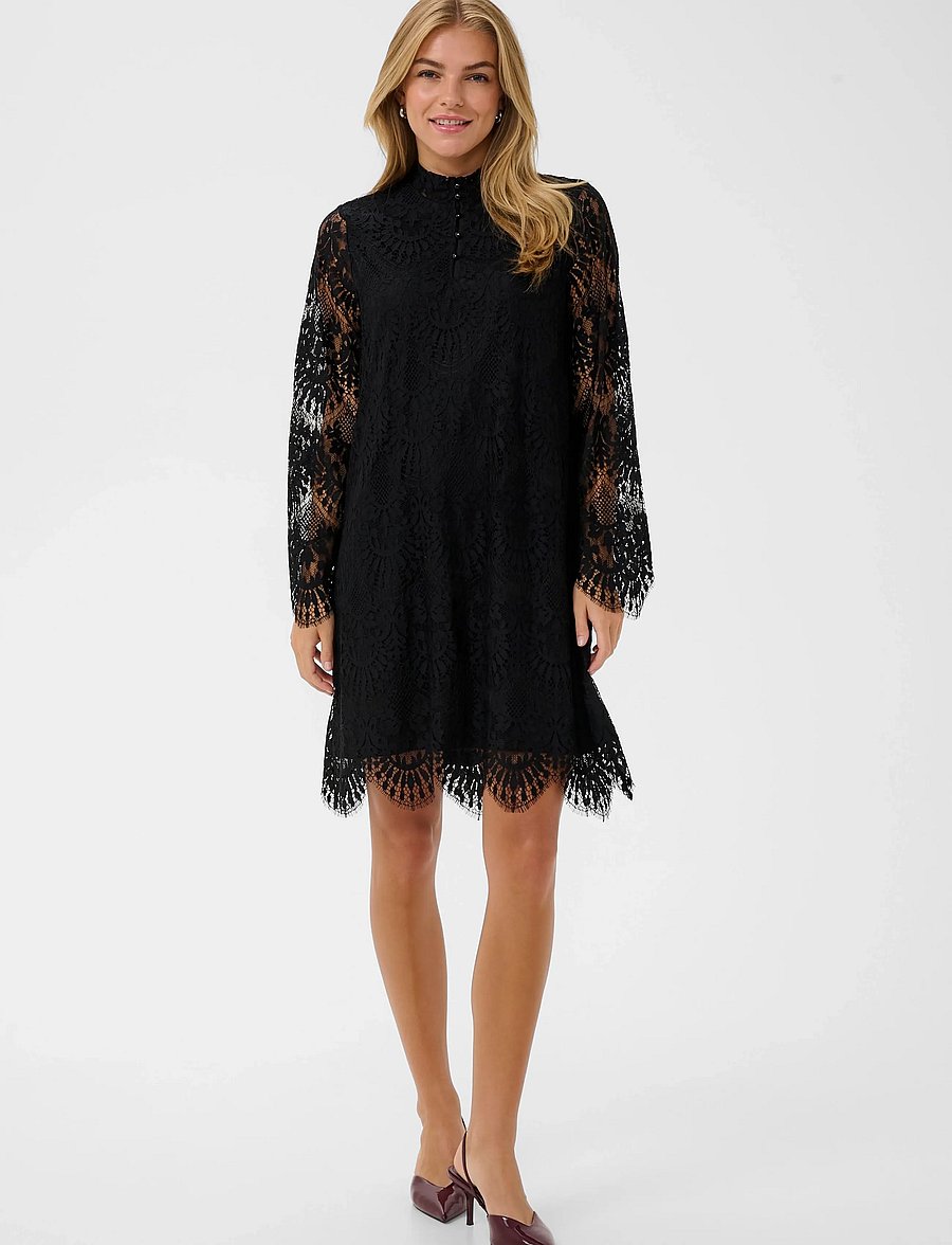 Culture - CUazime Okram LS Dress - cocktailkleider - black - 3
