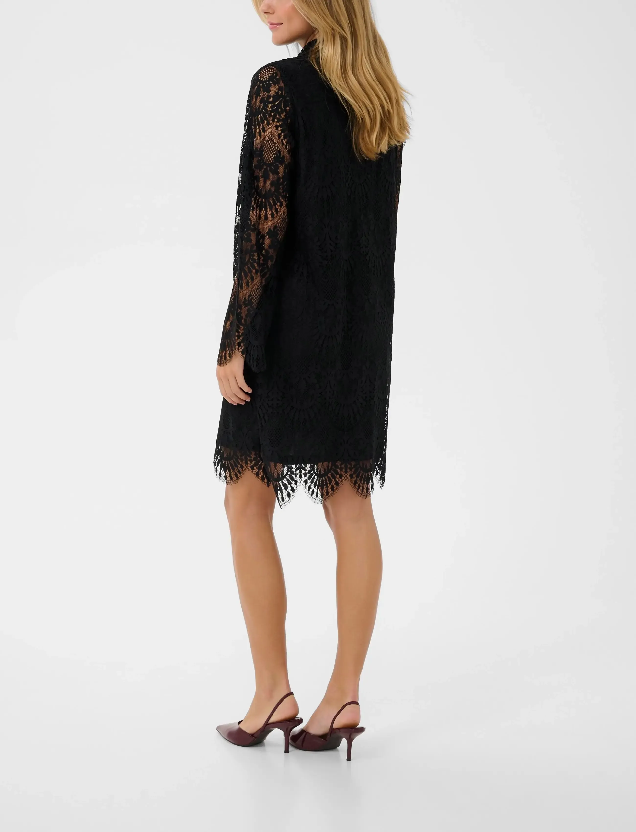 Culture - CUazime Okram LS Dress - cocktailkleider - black - 4