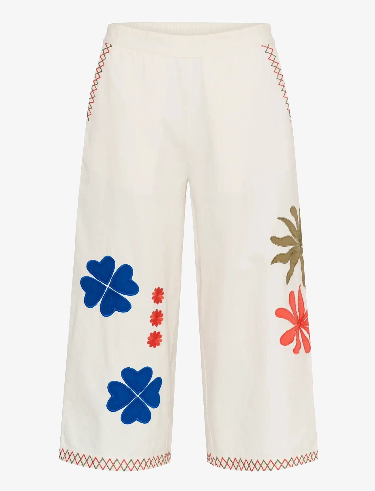 Culture - CUchrestella Cropped Pants - spring gardenia - 1