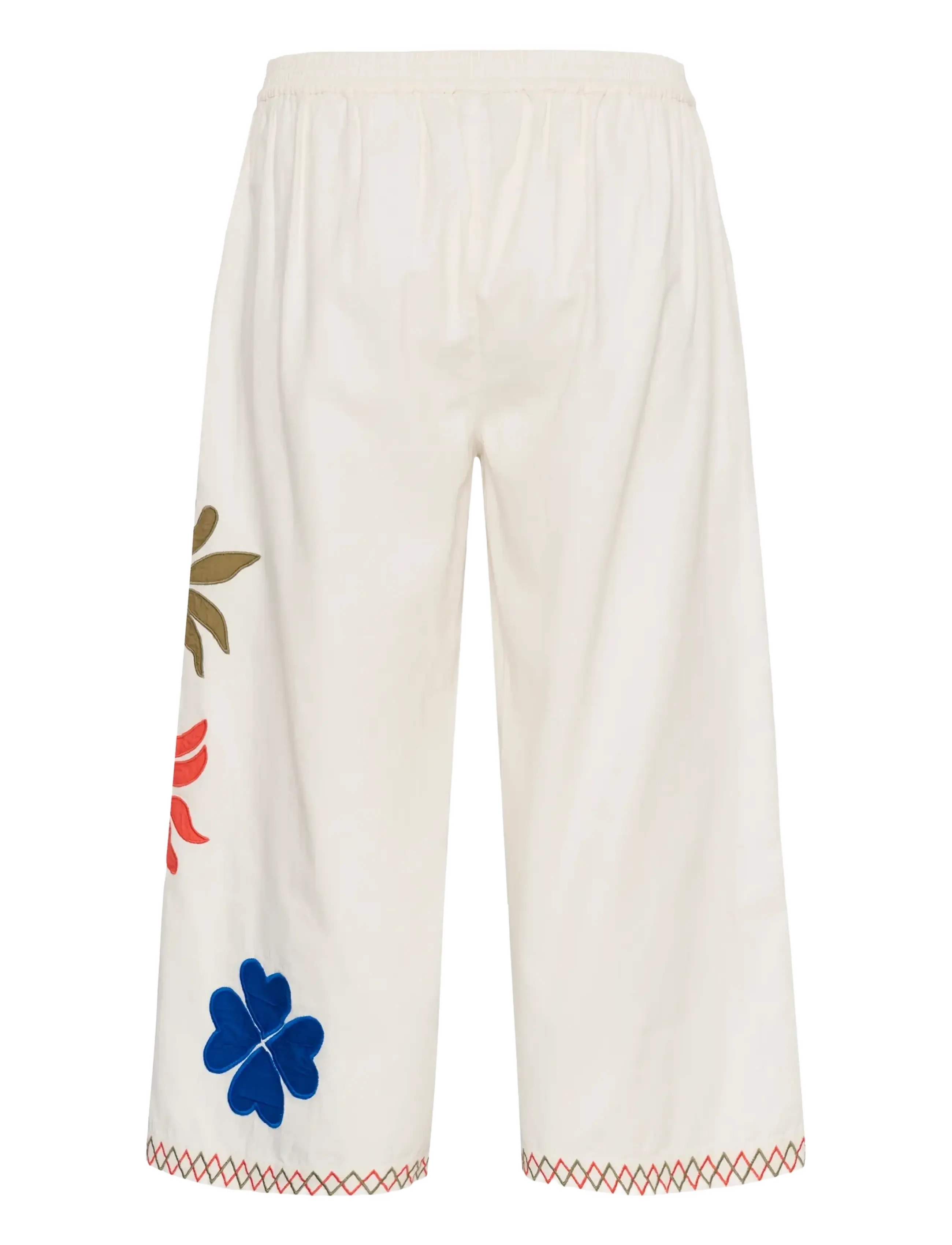 Culture - CUchrestella Cropped Pants - culottes - spring gardenia - 2