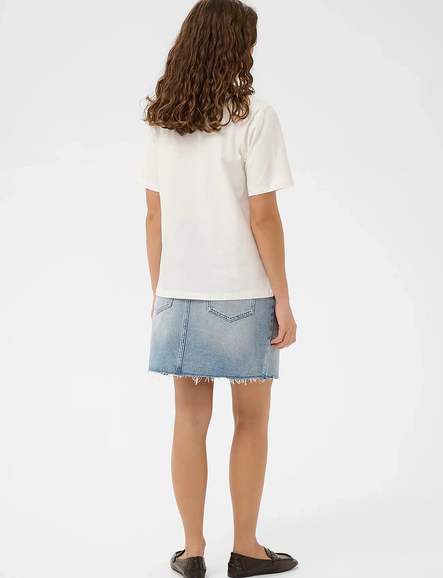 Culture - CUcilie Gith Tshirt - t-shirts - spring gardenia - 4