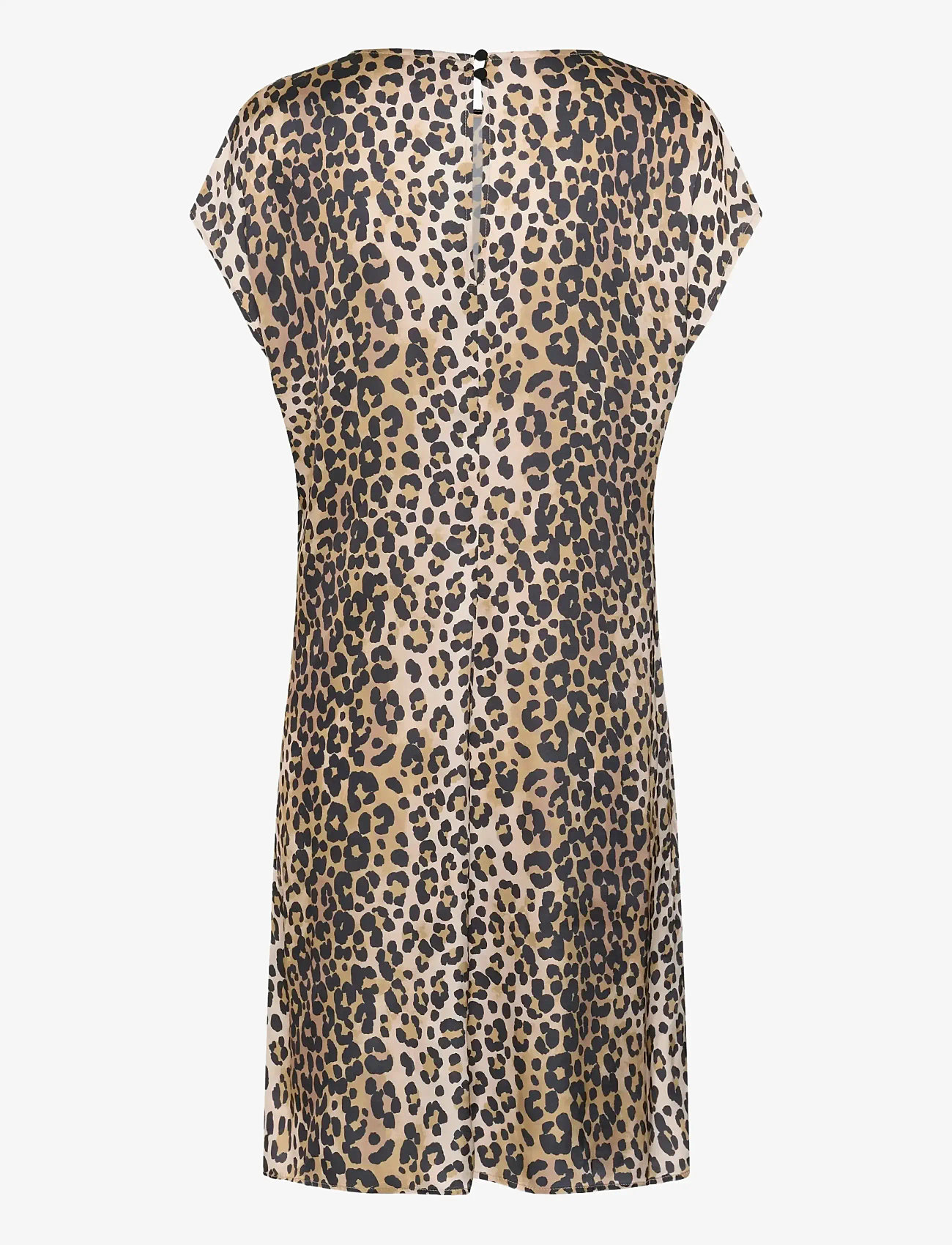Culture - CUenva Berna short Dress - t-shirt dresses - leopard - 2