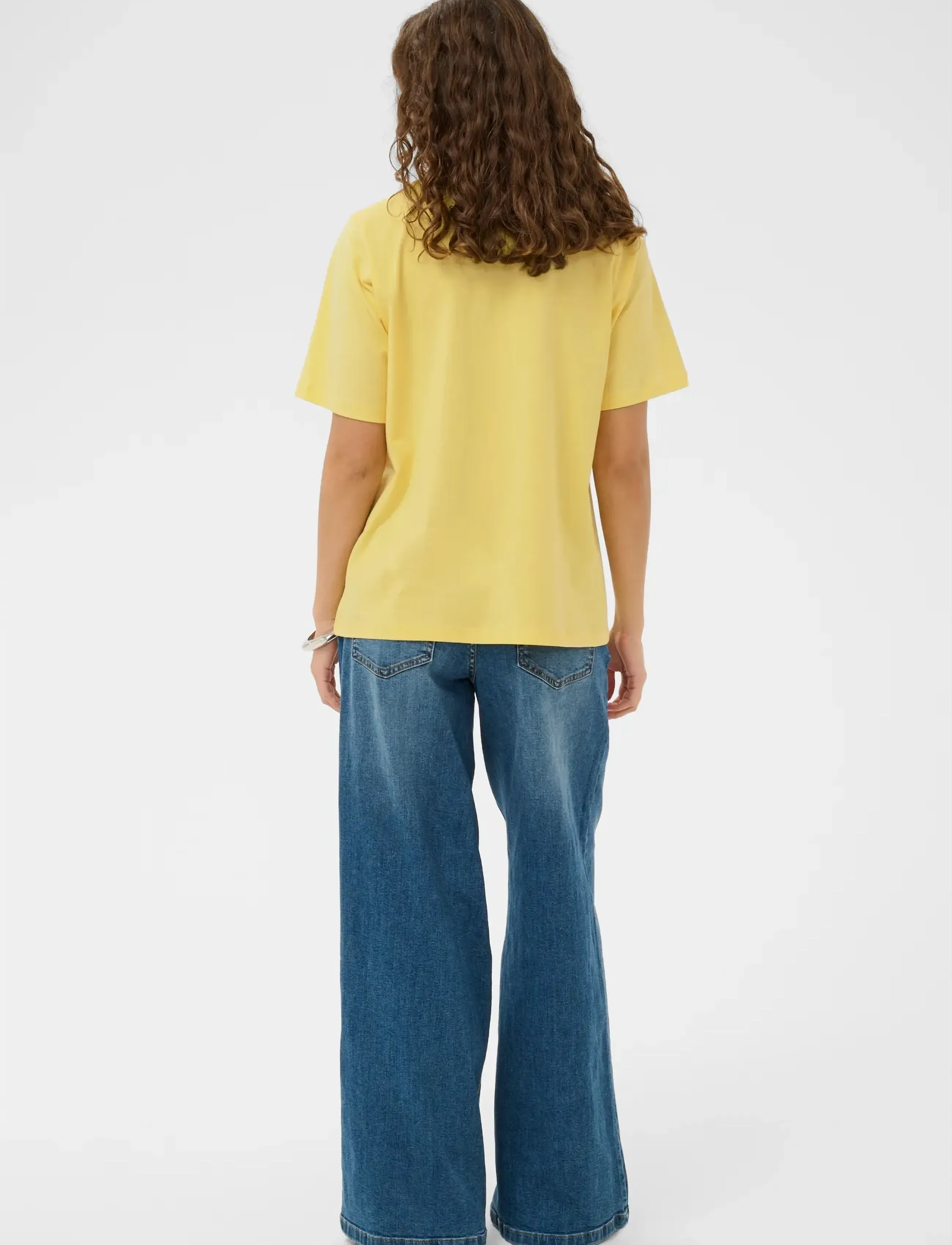 Culture - CUdorit Gith T-Shirt - t-shirts - lemon meringue - 3