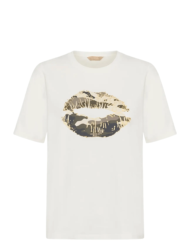 Culture - CUdorit Gith T-Shirt - t-shirts - spring gardenia - 1