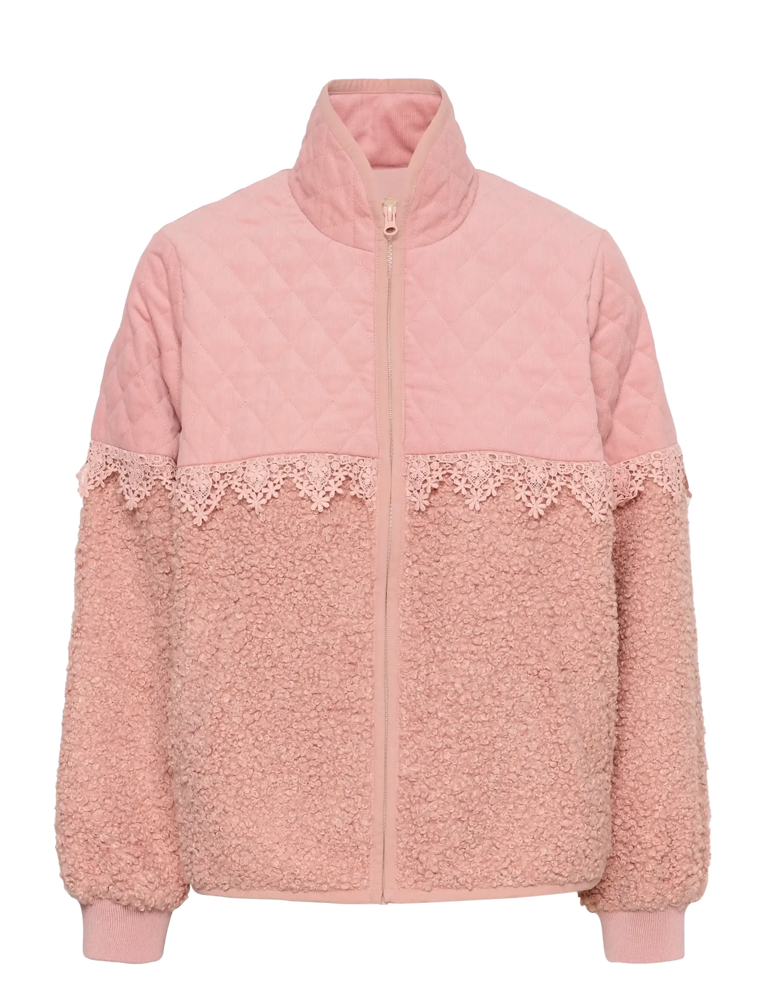 Culture - CUlenia Catina Teddy Jacket - frühlingsjacken - pale mauve - 1