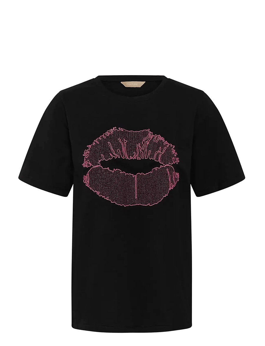 Culture - CUemba Gith T-Shirt - t-shirts - black - 0