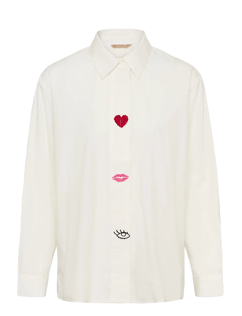 Culture - CUodette Shirt - spring gardenia - 1