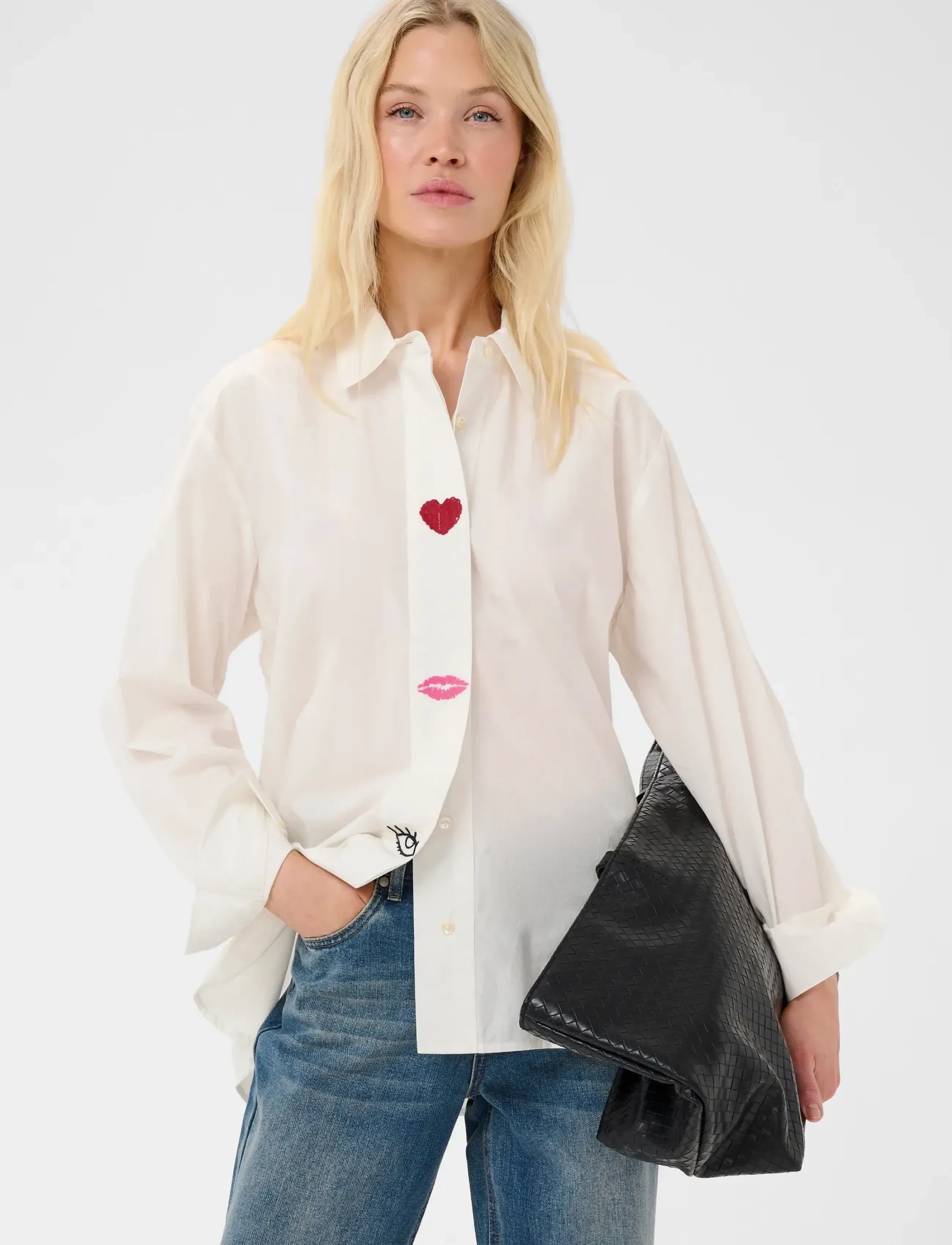 Culture CUodette Shirt - Skjorter - SPRING GARDENIA / cream