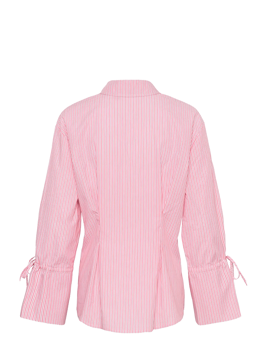 Culture - CUmimi LS Shirt - langärmlige hemden - pink/red stripe - 1