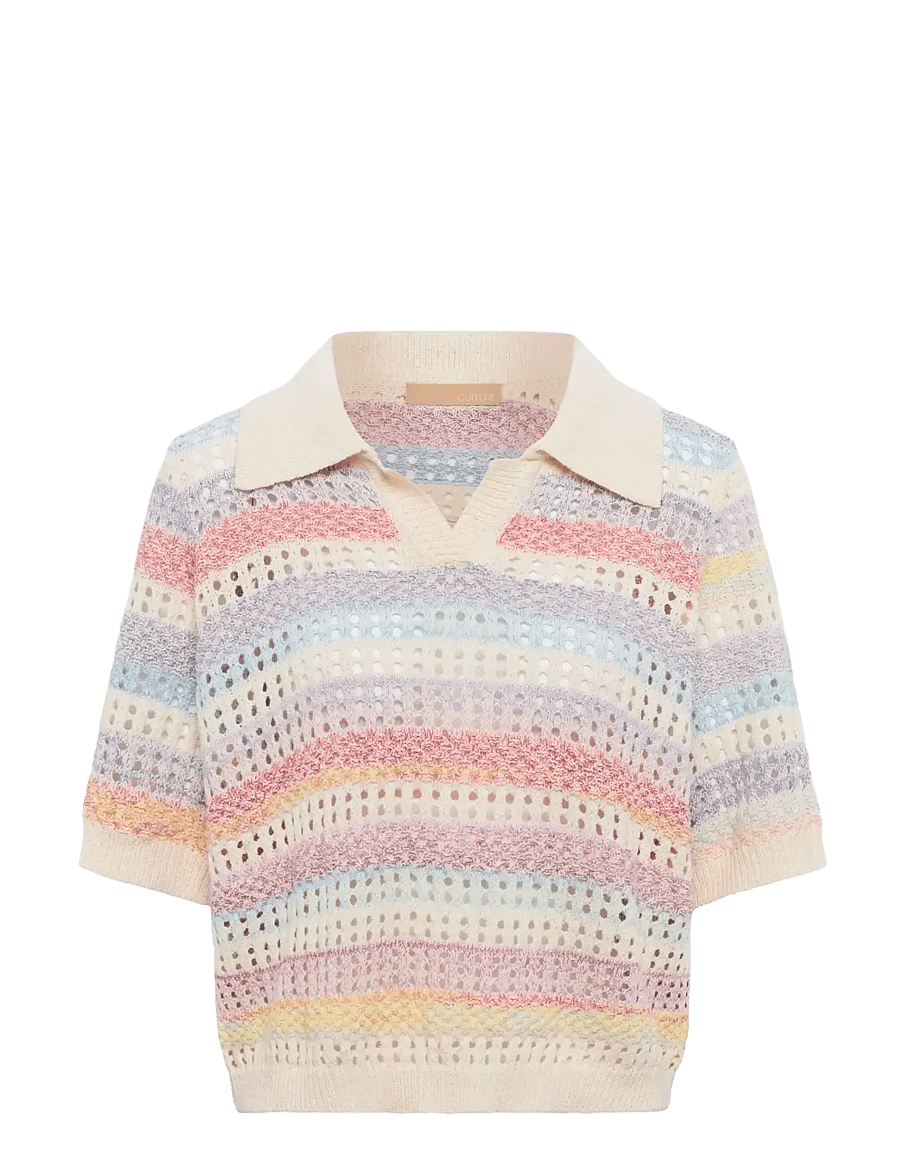 Culture - CUjuana SS Polo - polosärgid - multi stripe - 1