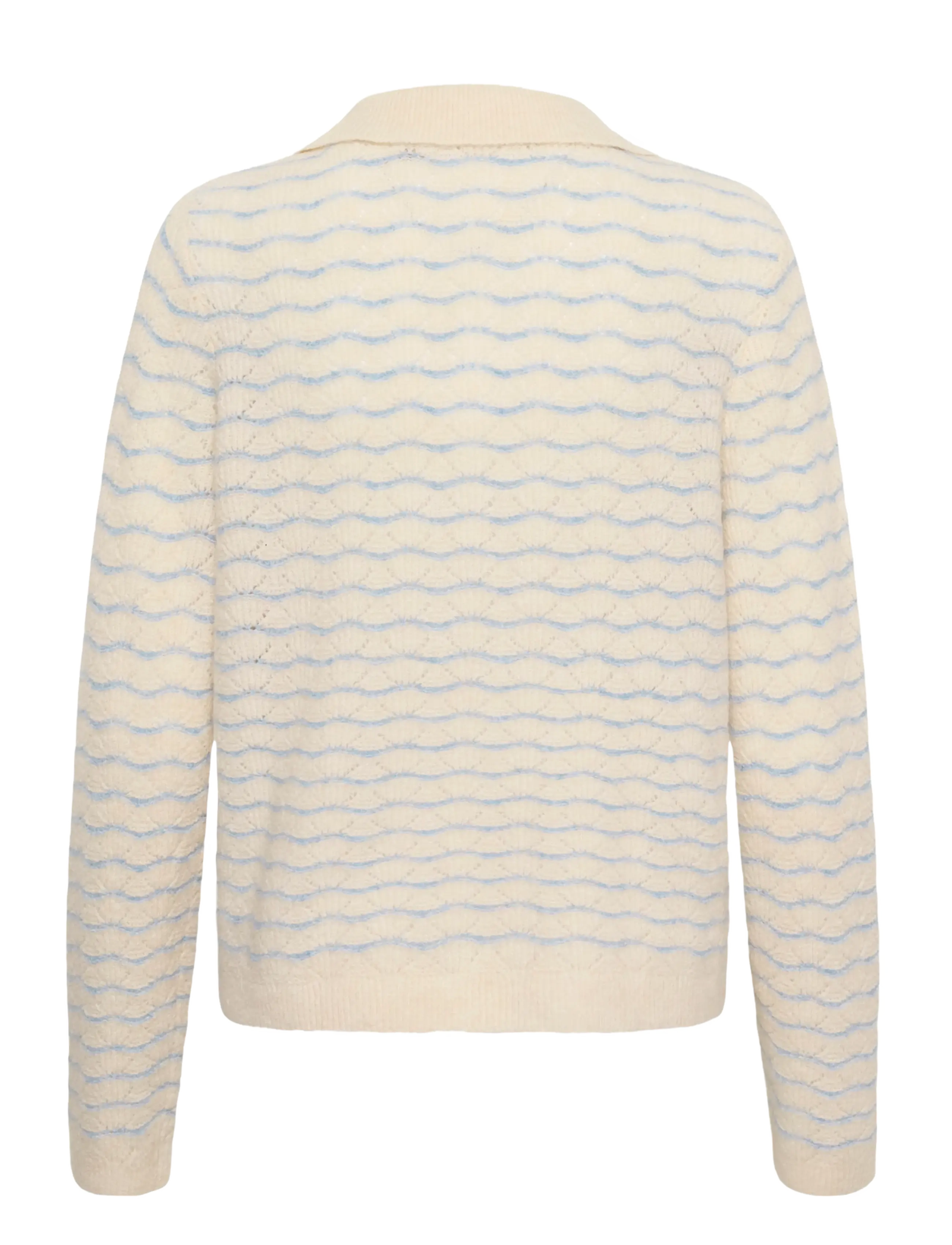 Culture - CUamera Julietta Pullover - pullover - whitecap/blue - 1