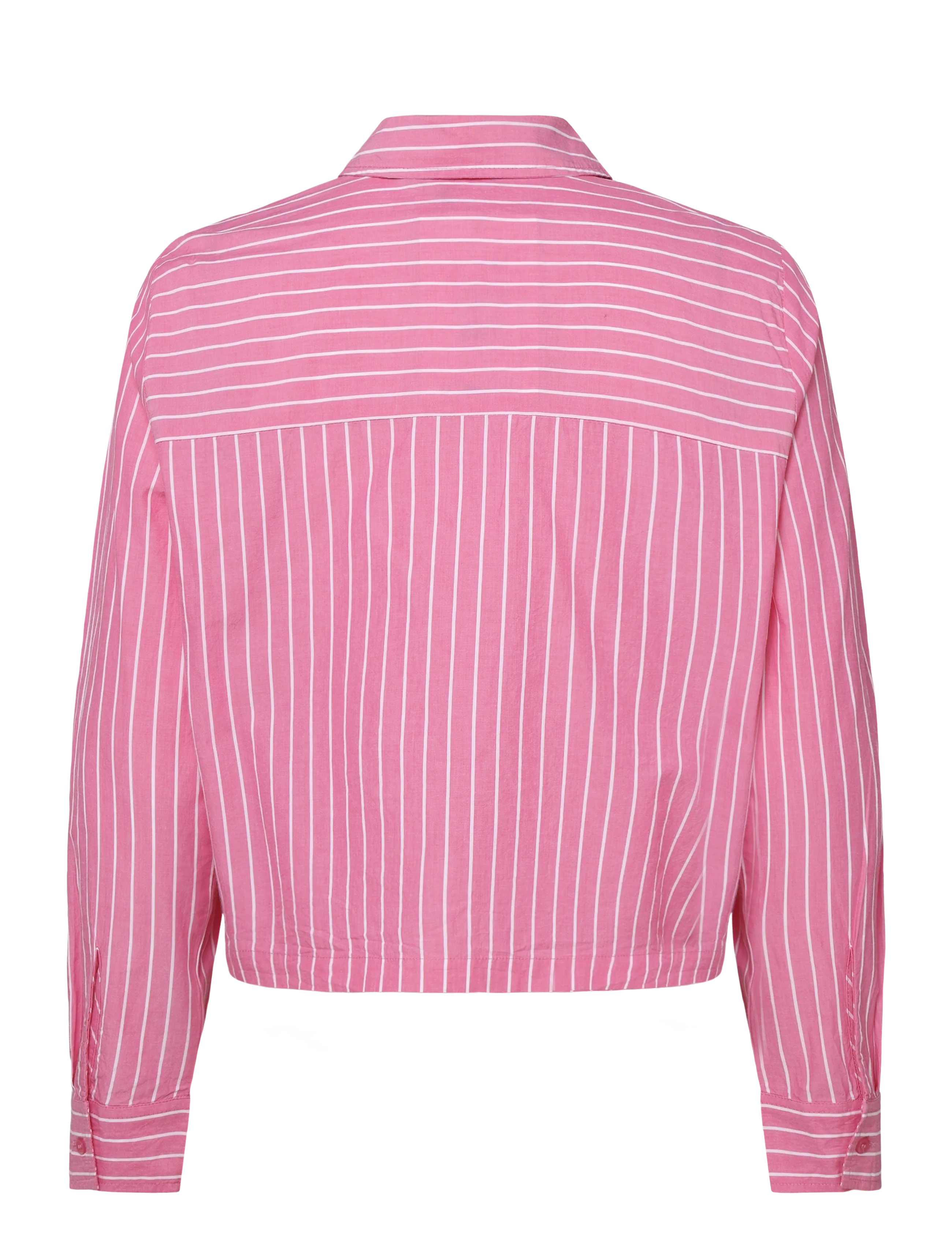 Culture - CUnissa Shirt - pikkade varrukatega särgid - pink/white stripe - 1