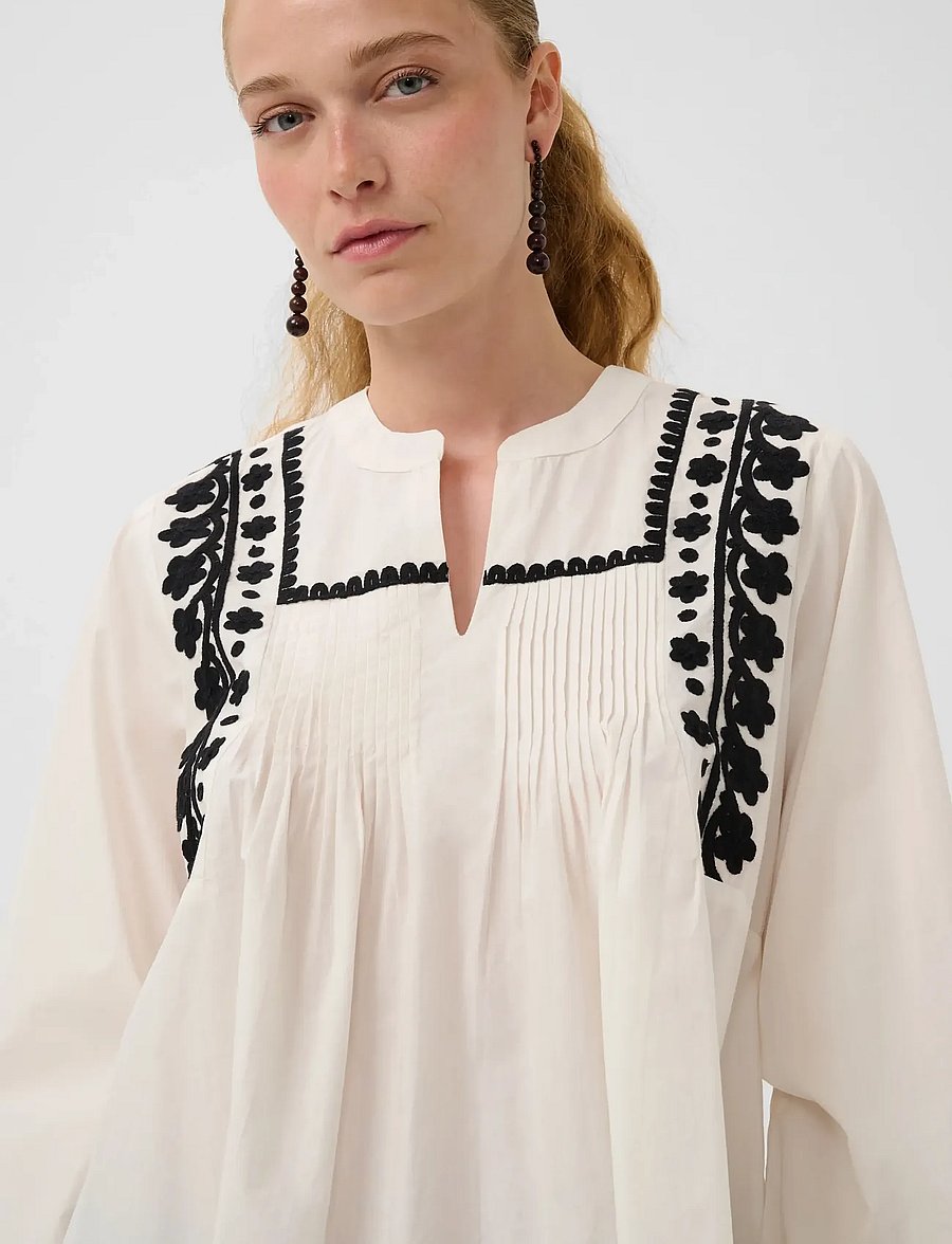 Culture - CUviba Shirt - långärmade skjortor - spring gardenia - 5
