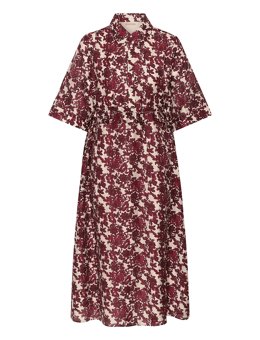 Culture - CUmelody Dress - red floral - 1
