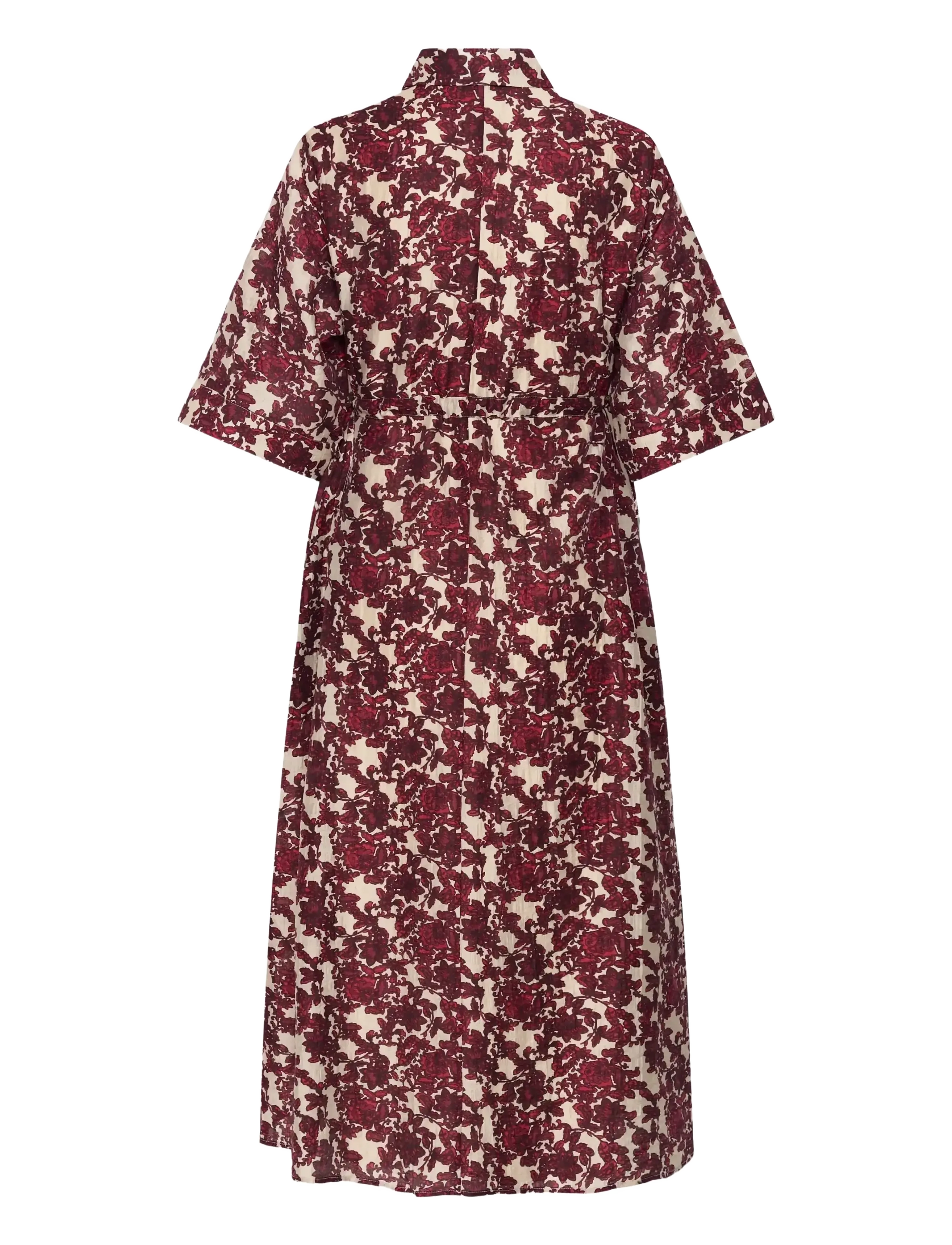 Culture - CUmelody Dress - red floral - 2